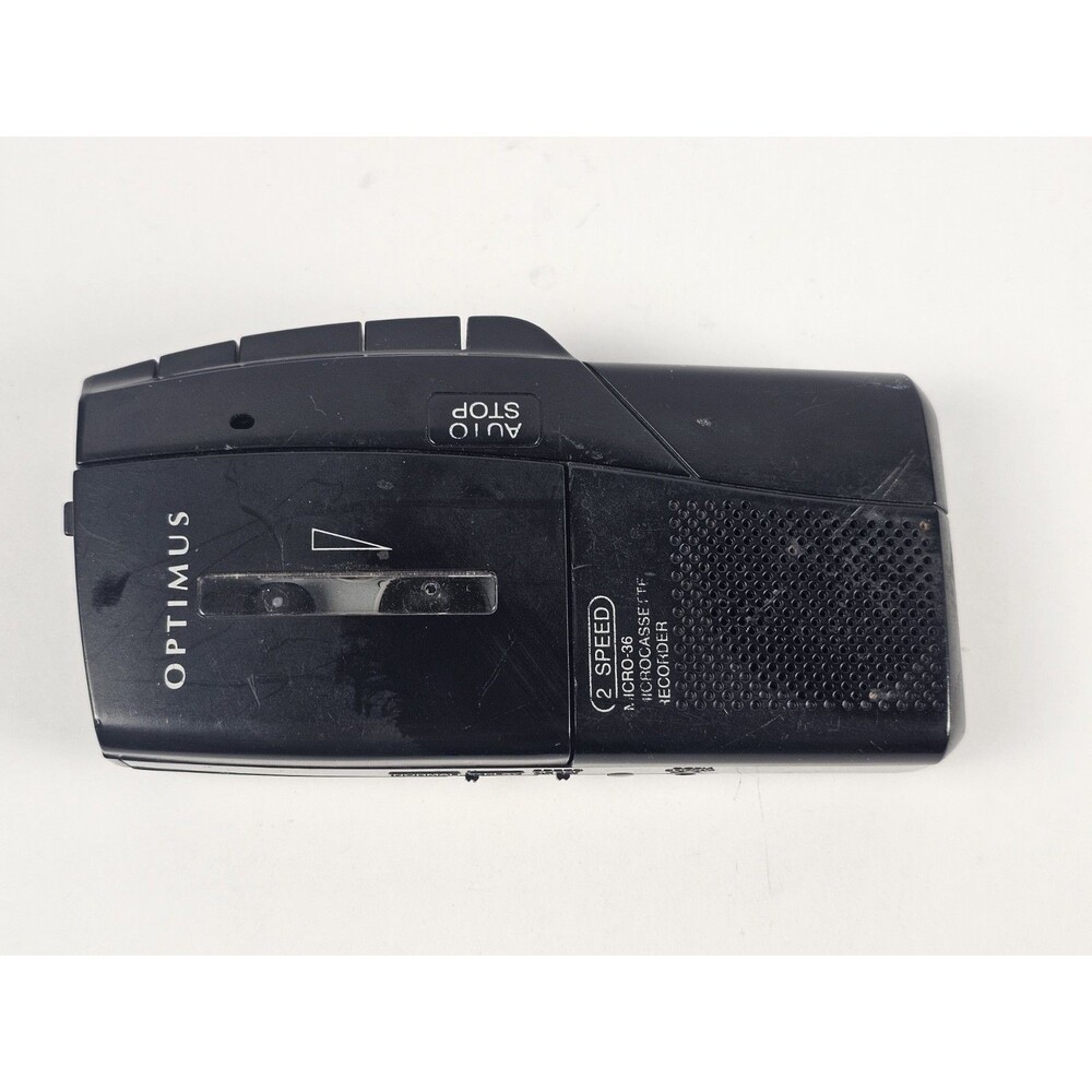 Optimus MICRO-36 2-Speed Handheld Microcassette Recorder by RadioShack